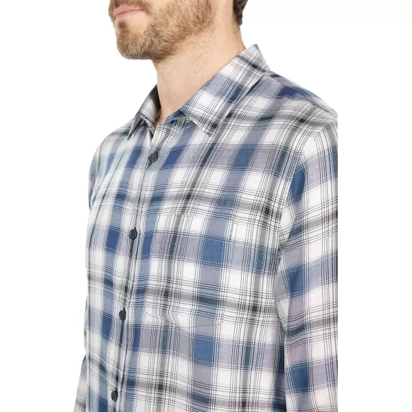 imageVince Mens Twill Multi Plaid LSLecheLt Coastal