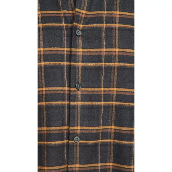 imageVince Mens Windowpane Plaid LSStone Charcoal