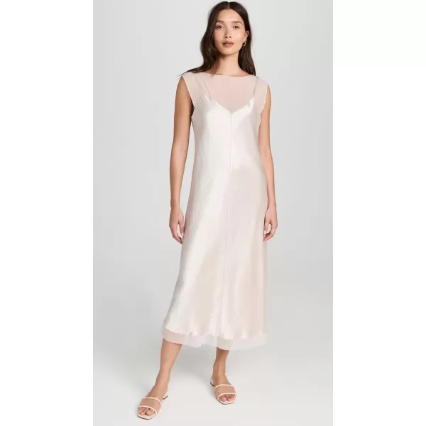 imageVince Womens Chiffon Layered Slip DressChampagne