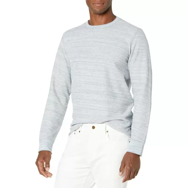 imageVince Mens H Thermal Long Sleeve CrewHeather Huntington BeachHeather Grey