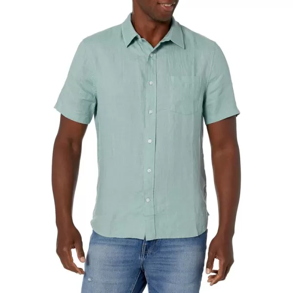 imageVince Mens Linen SSPoolside