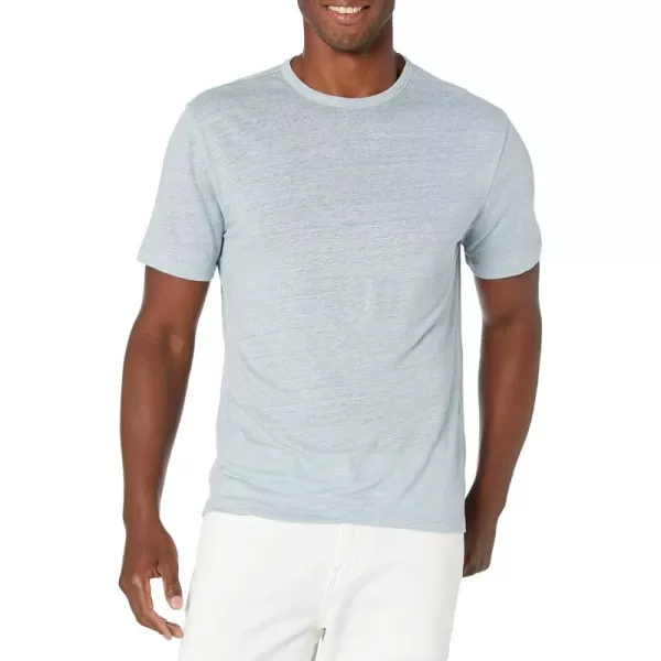 imageVince Mens SS CrewMorning Blue