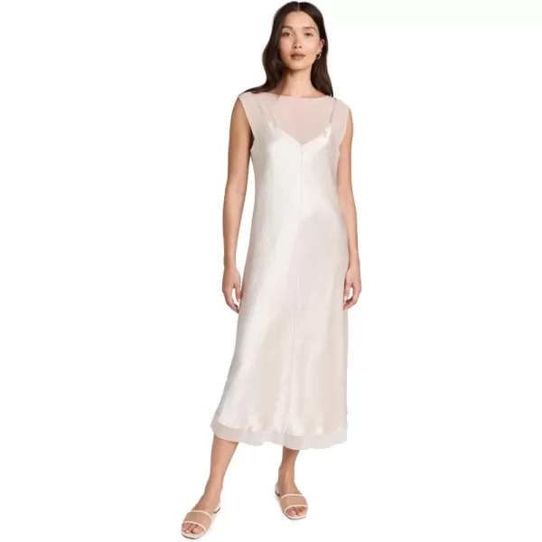 imageVince Womens Chiffon Layered Slip DressChampagne