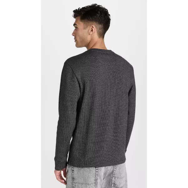 imageVince Mens Textured Thermal Crew TopCoastal Combo