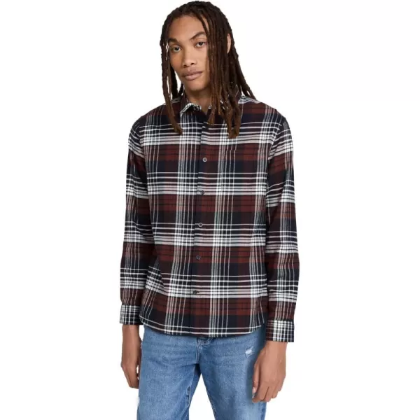 imageVince Mens Cedarwood Plaid Long SleeveCoastalAcorn