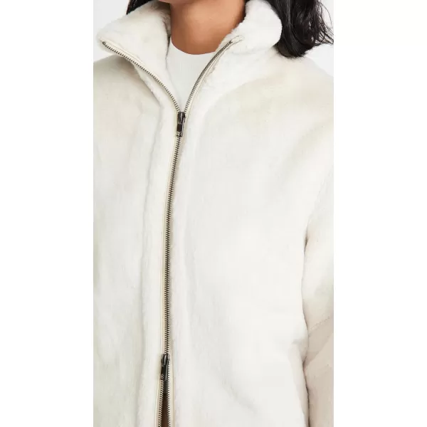 imageVince Womens Plush JacketCreme