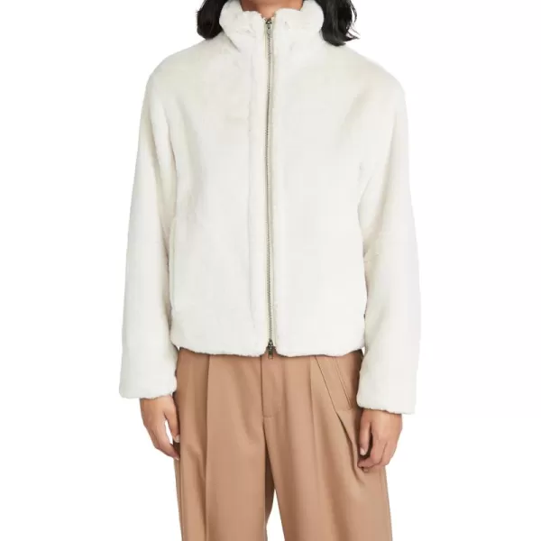 imageVince Womens Plush JacketCreme