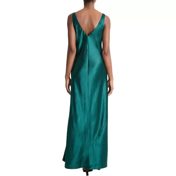 imageVince Womens V Neck Maxi Slip DressJade Lake