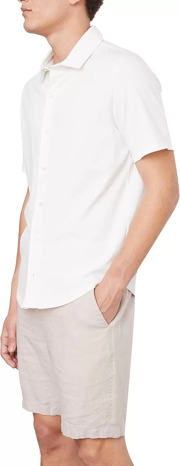 imageVince Mens Button Down ShirtOffwhite