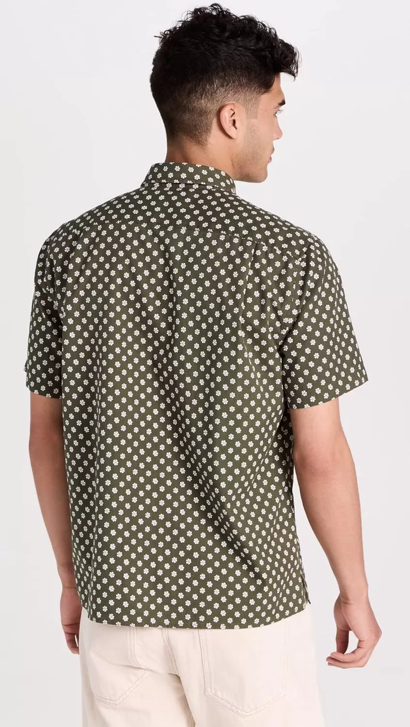 imageVince Mens Cosmo Floral Print ShirtCypressBone