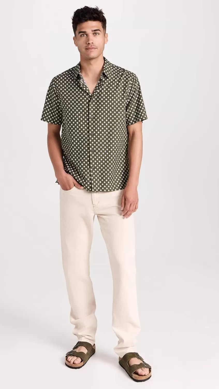 imageVince Mens Cosmo Floral Print ShirtCypressBone