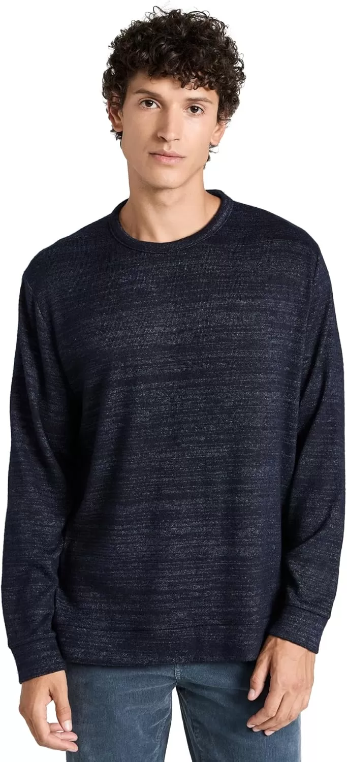 imageVince Mens Drapey Rayon CrewH Coastal