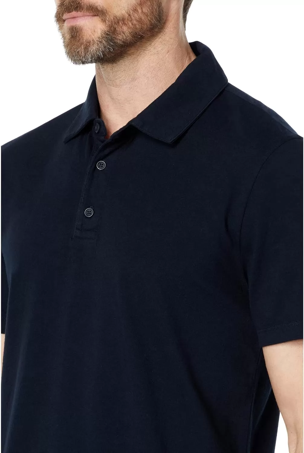 imageVince Mens Garment Dye Short Sleeve PoloWashed Coastal