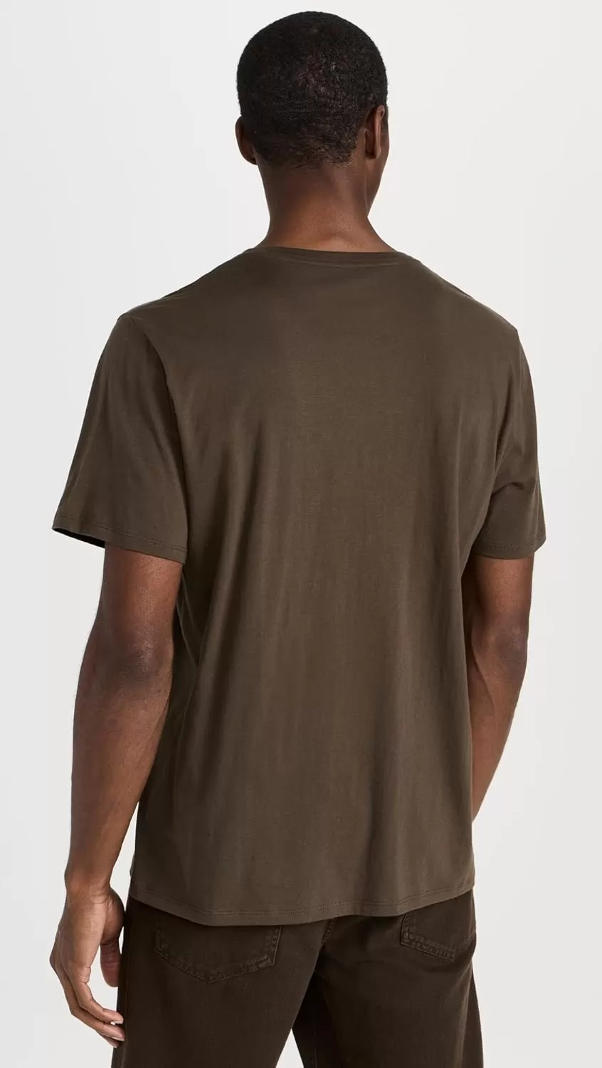 imageVince Mens Pima Crew Neck TeeOlive Cove