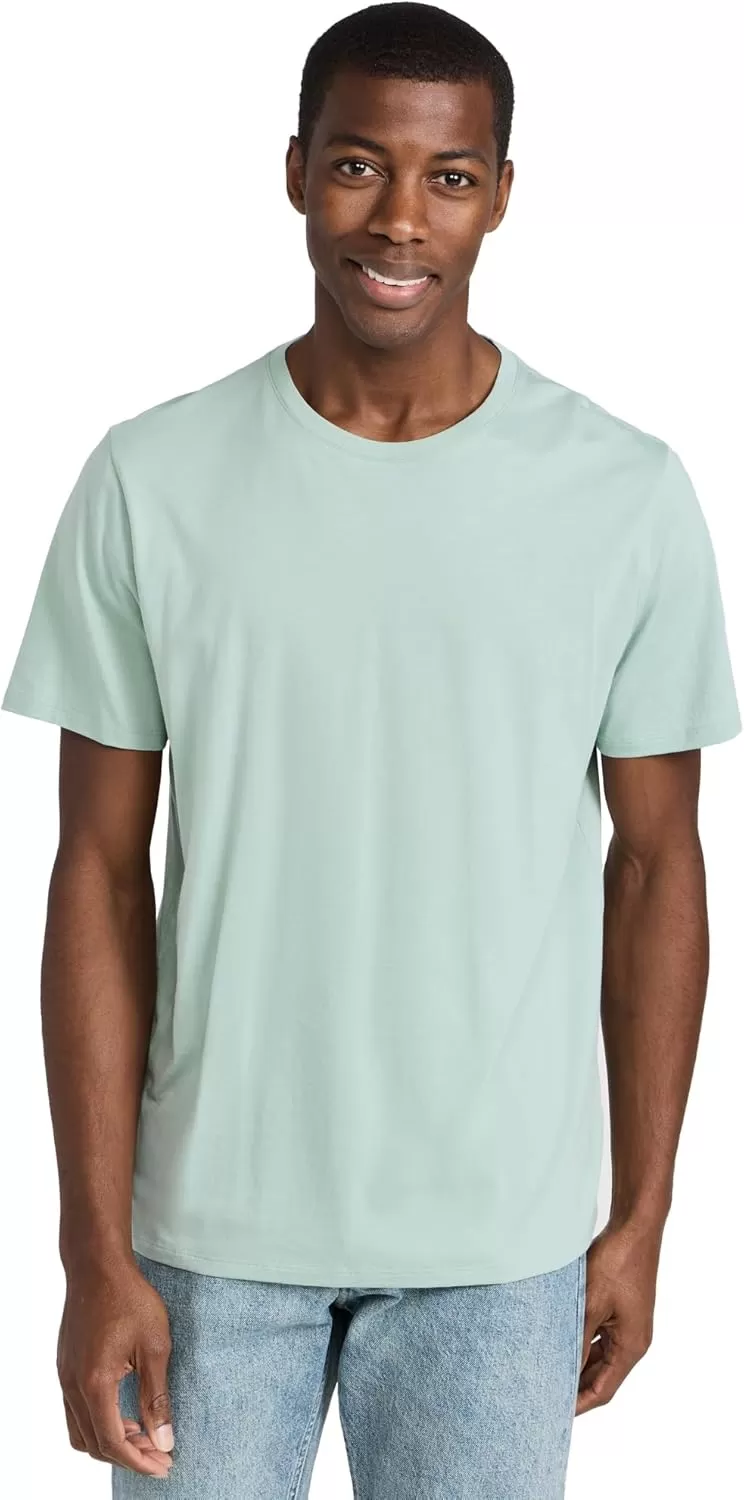 imageVince Mens Pima Crew Neck TeeSeafoam Green