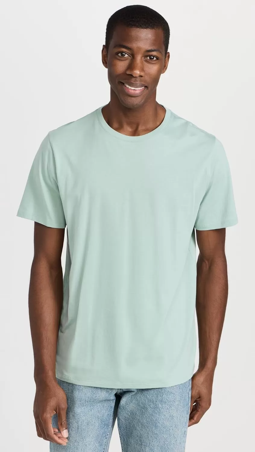 imageVince Mens Pima Crew Neck TeeSeafoam Green