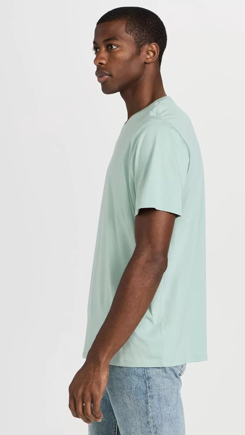 imageVince Mens Pima Crew Neck TeeSeafoam Green