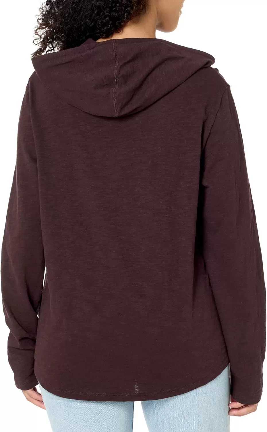 imageVince Mens Slub Popover HoodiePinot Vino