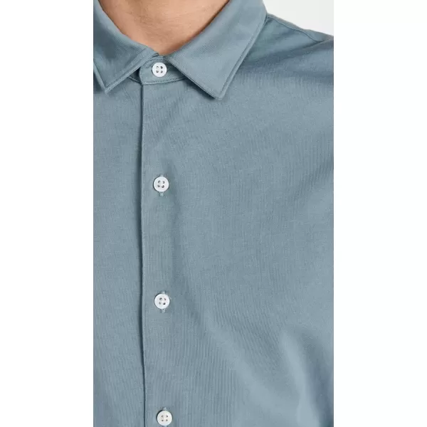 imageVince Mens Button Down ShirtTeal Pool