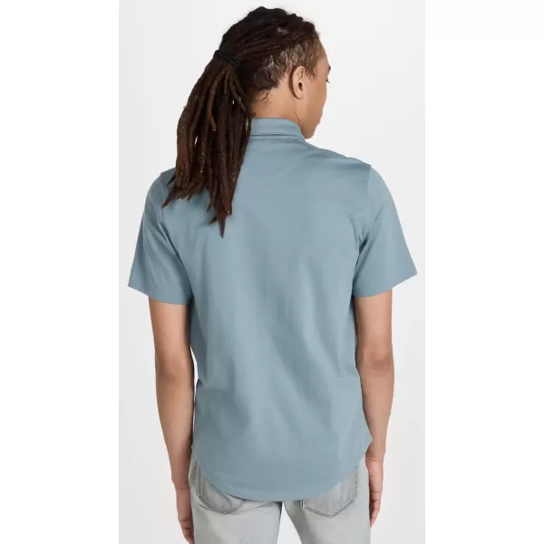 imageVince Mens Button Down ShirtTeal Pool