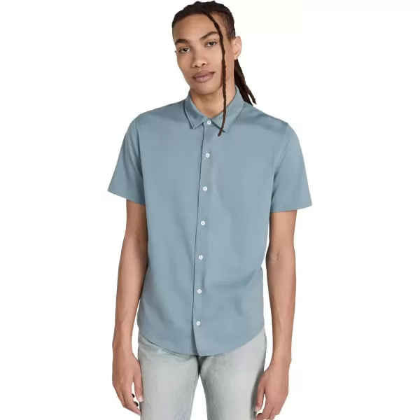 imageVince Mens Button Down ShirtTeal Pool