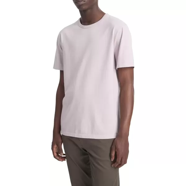 imageVince Mens Garment Dye Short Sleeve CrewWashed Ink Rose