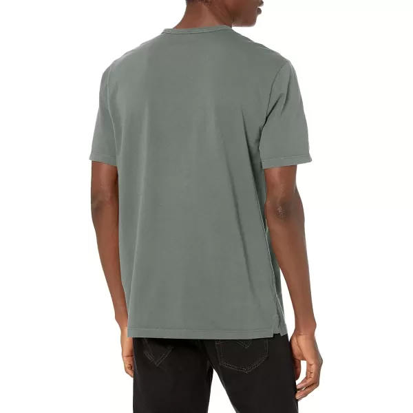 imageVince Mens Garment Dye Short Sleeve CrewWashed Jensen Sage