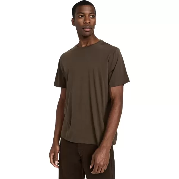 imageVince Mens Pima Crew Neck TeeOlive Cove