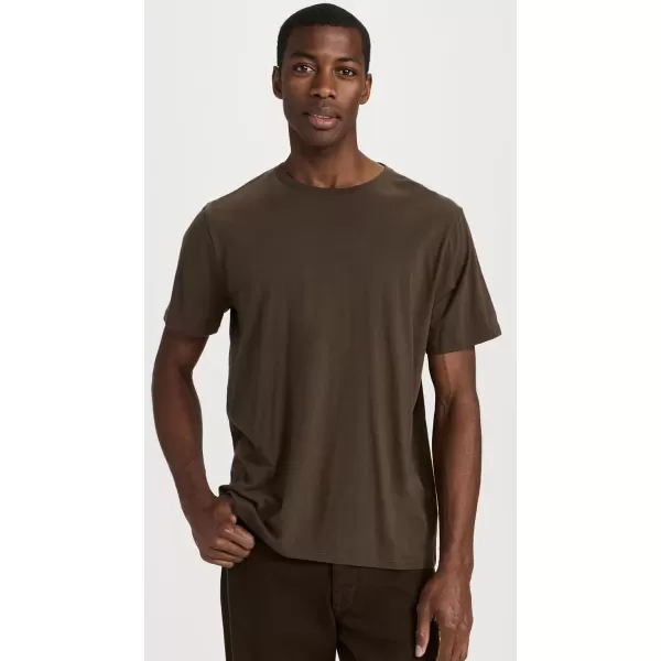 imageVince Mens Pima Crew Neck TeeOlive Cove
