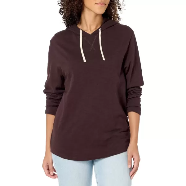 imageVince Mens Slub Popover HoodiePinot Vino