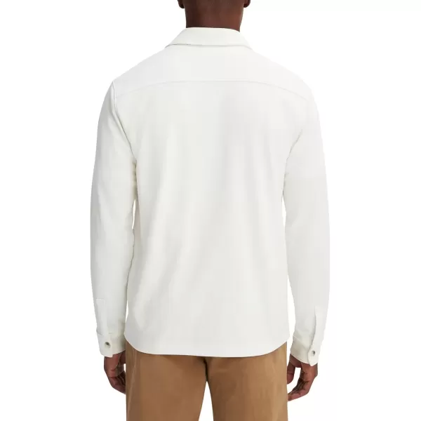 imageVince Mens Twill Knit Button Down ShirtBone