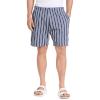 imageVince Mens Jacquard Stripe Shorts 75quotVenice BlueBlue Cloud