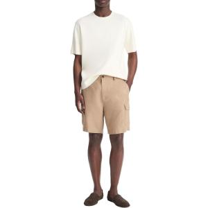 imageVince Mens Hemp Cargo Shorts 775quotSlate Khaki