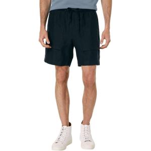 imageVince Mens Lightweight Hemp Pull on ShortFaded Black