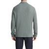 imageVince Mens Chunky Waffle Shirt JacketPetrol Green