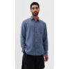 imageVince Mens Double Face Long Sleeve ShirtChambray
