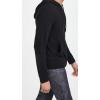 imageVince Mens Full Zip Cashmere HoodieBlack