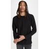 imageVince Mens Long Sleeve Pocket Crew TeeBlack