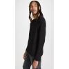 imageVince Mens Long Sleeve Pocket Crew TeeBlack
