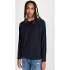 imageVince Mens Long Sleeve Pocket Crew TeeCoastal Blue