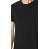 imageVince Mens Short Sleeve Pima Crew Neck TeeBlack
