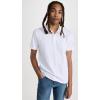 imageVince Mens Slub Classic PoloWhite