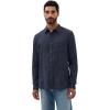 imageVince Mens Double Face Long Sleeve ShirtH Coastal