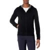 imageVince Mens Full Zip Cashmere HoodieBlack