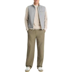 imageVince Mens Reversible VestCahuenga KhakiSmoke