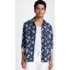 imageVince Mens Ikat Floral Print Shirt JKTHematite