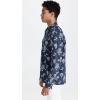 imageVince Mens Ikat Floral Print Shirt JKTHematite
