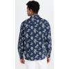 imageVince Mens Ikat Floral Print Shirt JKTHematite