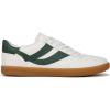 imageVince Mens Oasism Lace Up Retro SneakerChalk WhitePine Green Leather