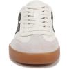imageVince Mens Oasism Lace Up Retro SneakerFoam WhiteNight Blue Leather